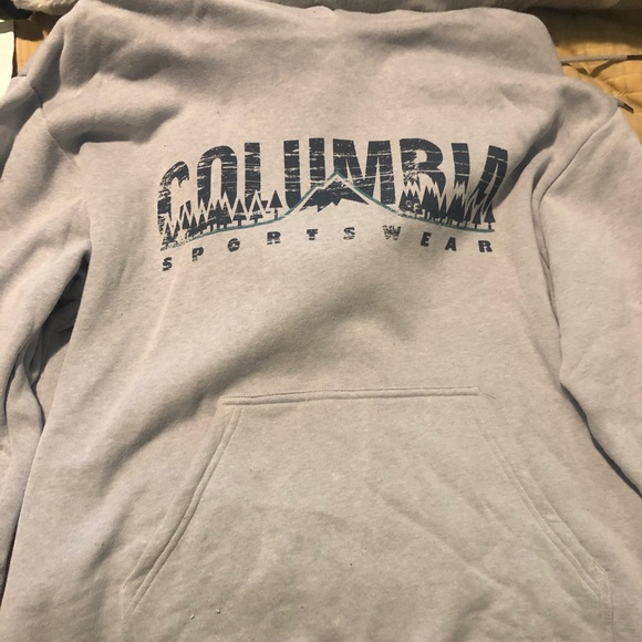 Columbia sports wear grey hoodie - Picture 1 of 2